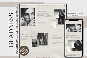 SquareSpace Website Template Photo
