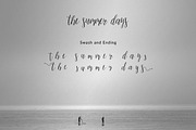 the summer days, a Script Font by Firtana (Thumbnail 12 of 12)