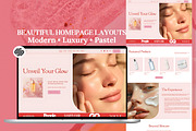 Squarespace Beauty Shop Template, a Squarespace Template by Sofia Designs (Thumbnail 2 of 8)