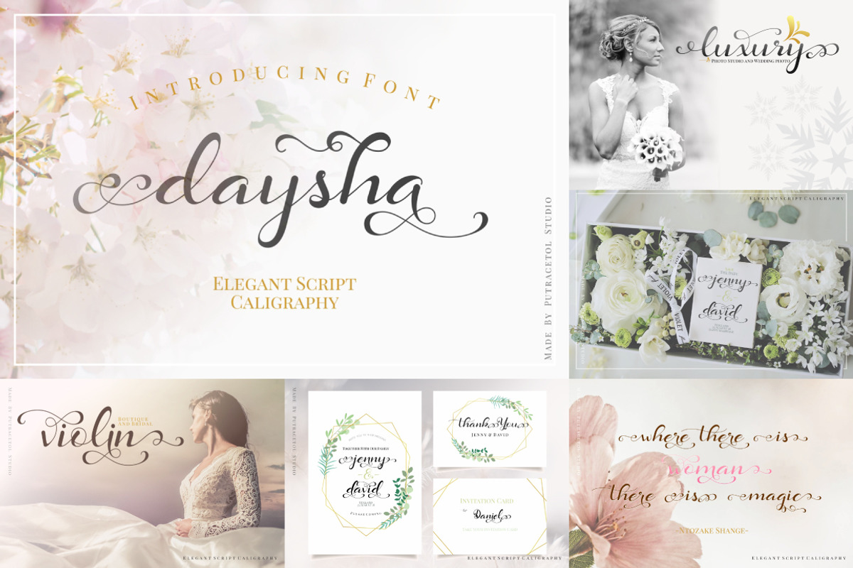 Best Beautiful Script Font Bundle, a Script Font by PutraCetol Studio (Photo 4 of 23)