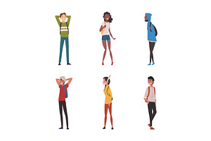 Diverse International College or, a Person Illustration by TopVectors
