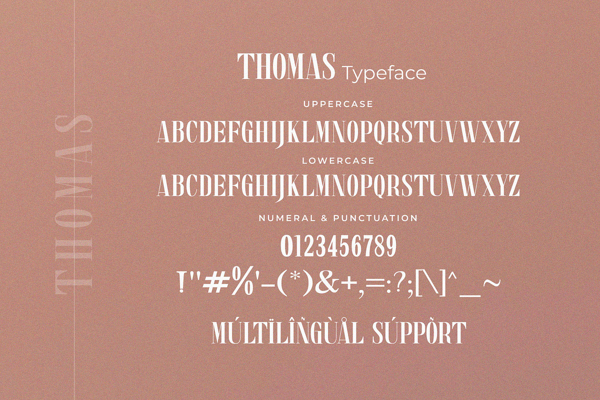 Thomas Elegant Serif Font Typeface, a Serif Font by Perfectype (Photo 9 of 10)