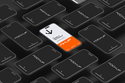 Apple Devices PSD Mockup Set, a Device Mockup by Mockupdaddy (Thumbnail 12 of 14)