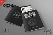 Booklet Passport Print MockUp, a Print Template by INCDesign (Thumbnail 1 of 10)