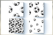Football. Sketch, patterns and frame, an Object Illustration by Canatic (Thumbnail 6 of 9)