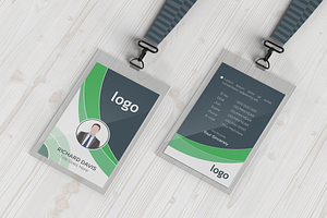 Minimal Creative ID Card