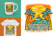 25 in 1 Bundle - Beach & Mountain, a Seasonal Illustration by gunaonedesign (Thumbnail 13 of 21)