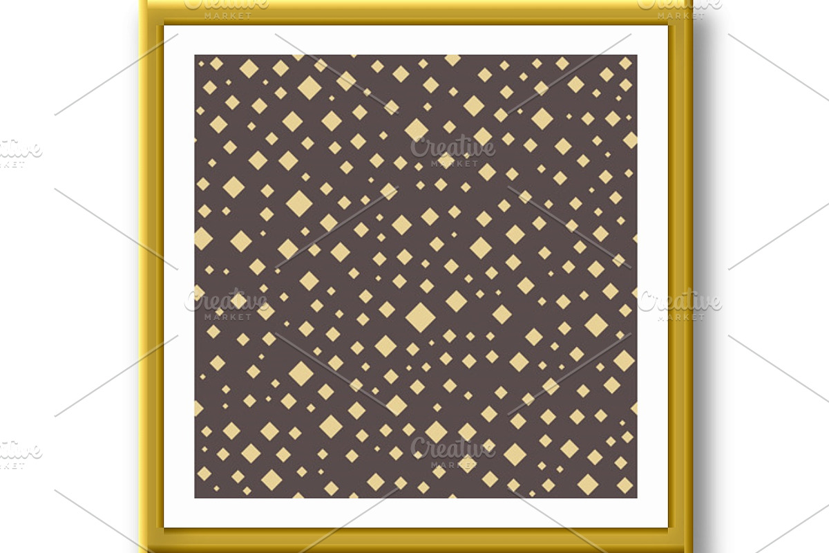 Seamless Background With Shapes, a Pattern Graphic by FineArtStudio (Photo 3 of 3)