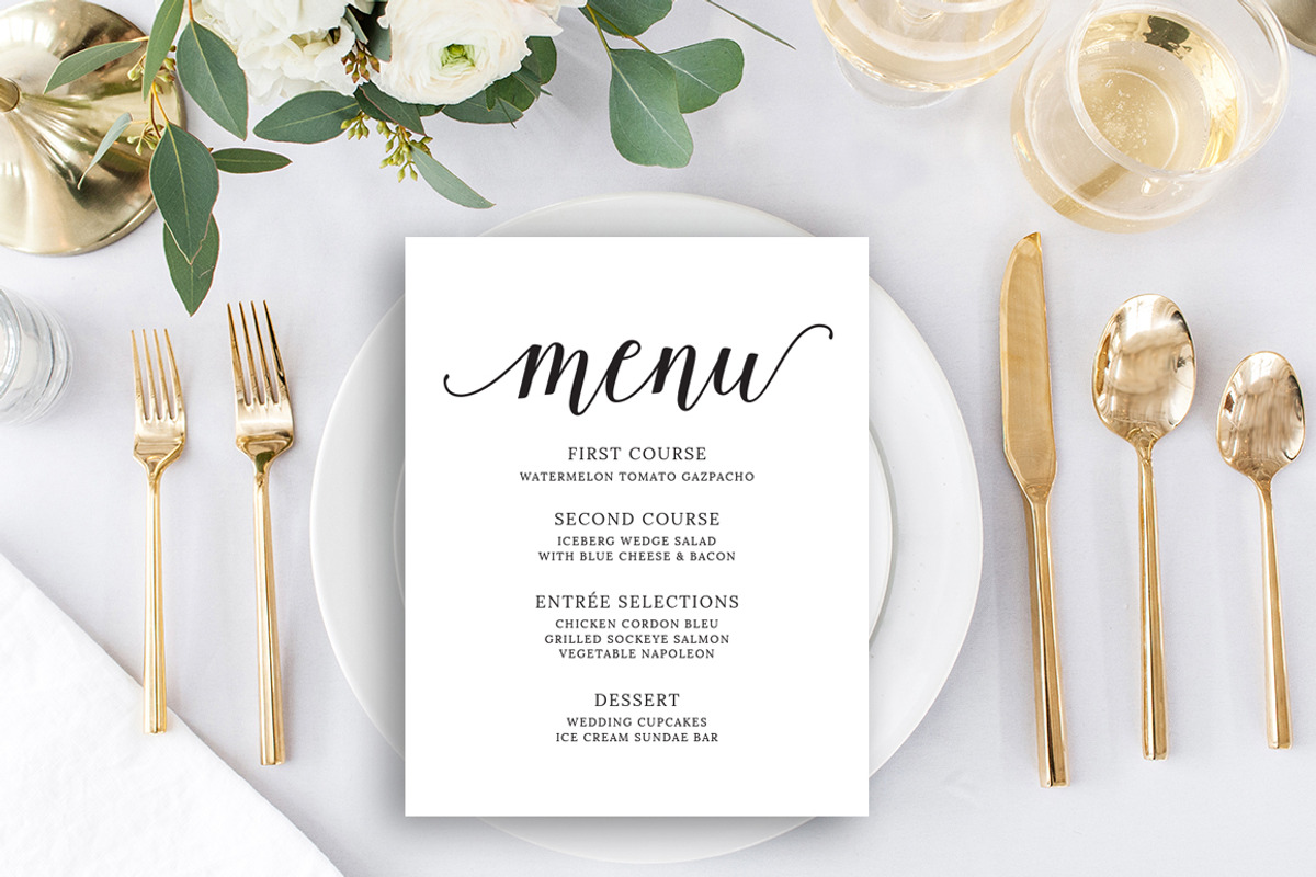 Modern Script Wedding Signage Set, an Invitation Template by Charming Ink (Photo 4 of 7)