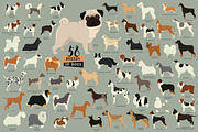Dog breeds, a Graphic by Nenilkime (Thumbnail 1 of 5)