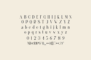 Ghina Ligature Serif Typeface