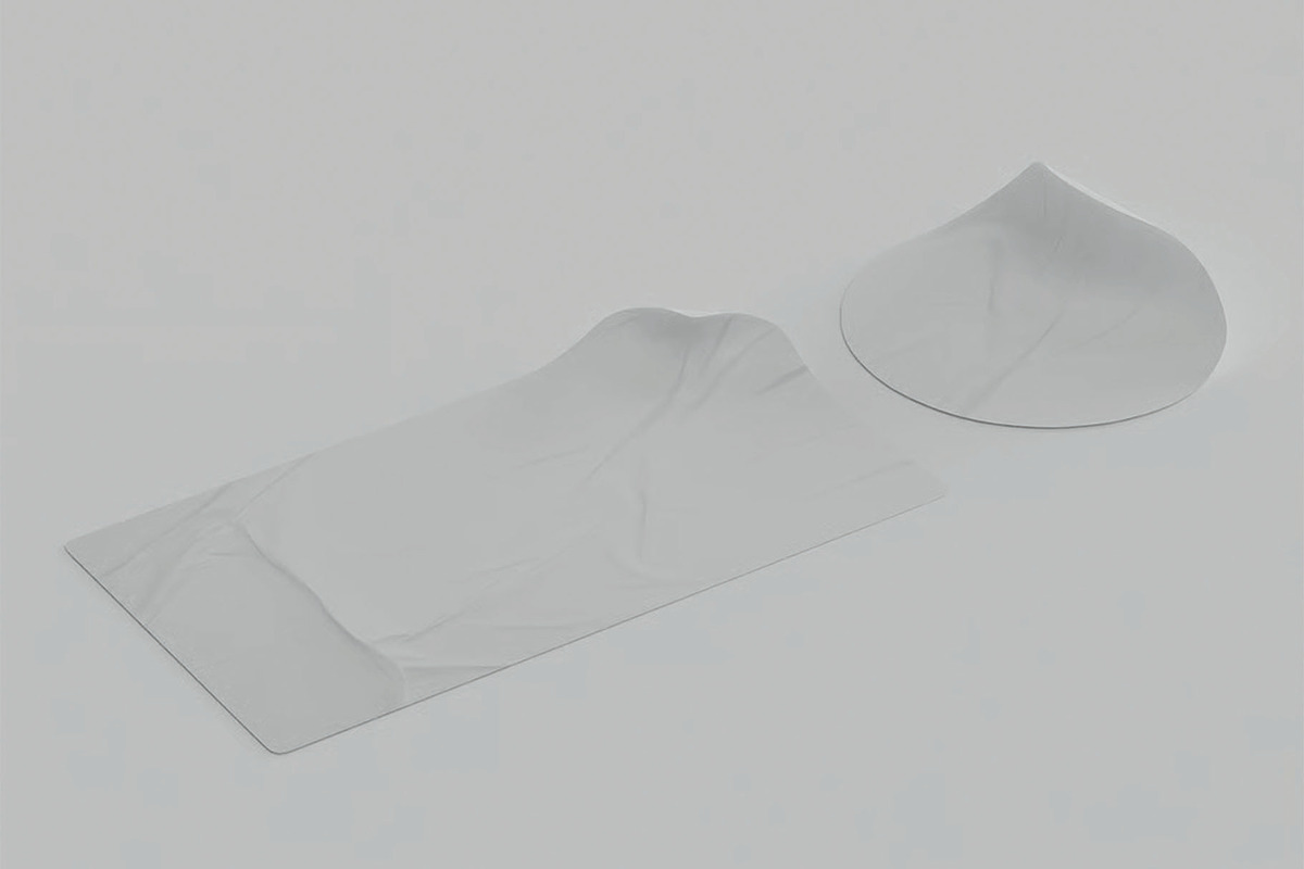 Custom Shape Sticker Mockup, a Packaging Mockup by skybluecreative (Photo 2 of 3)