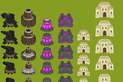 Tower Defence - Tower Pack v1, an Illustration by quicky (Thumbnail 2 of 2)