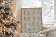 WHIMSICAL CHRISTMAS Art Prints, a Background Graphic by alenaganzhela (Thumbnail 11 of 11)