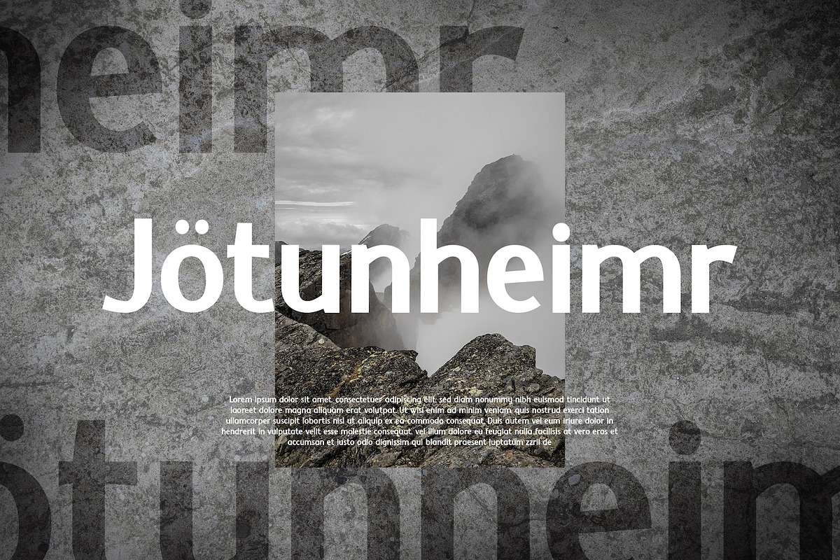 Rotun Sans Serif Style, a Sans Serif Font by Imoodev (Photo 2 of 5)
