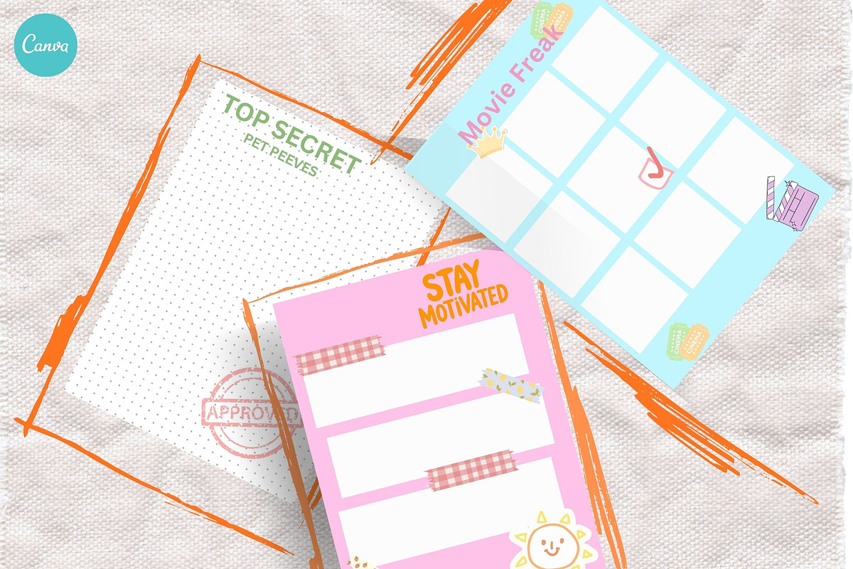 MY DIARY | CUTE JOURNALING 2026, a Stationery Template by Paperwitch (Photo 3 of 5)