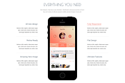 Liberty - One Page HTML Template, a Landing Page Template by YoArts (Thumbnail 2 of 5)