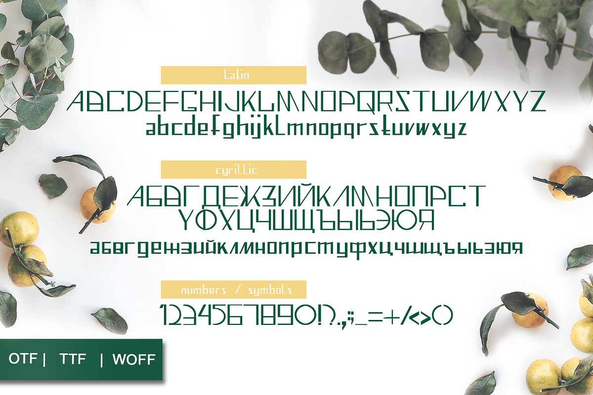 SALE! Minimalistic font - Display, a Symbol Font by Fli Store (Photo 2 of 8)
