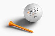 Golf Ball Mockup Set, an Advertising Mockup by ForgeDesign (Thumbnail 4 of 7)