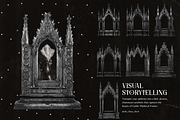 Gothic Medieval Frames, an Object Graphic by The Flossy Finch (Thumbnail 7 of 21)