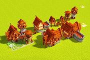 Medieval Town, an Architecture 3D Model by Souchenki (Thumbnail 10 of 15)