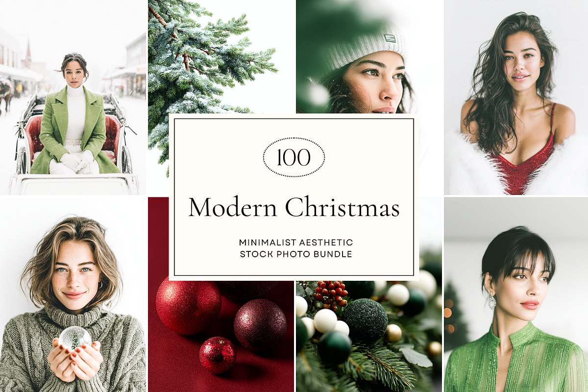 100 Modern Christmas Stock Photos, a Holiday Photo by Spinsugar Graphics (Photo 1 of 11)