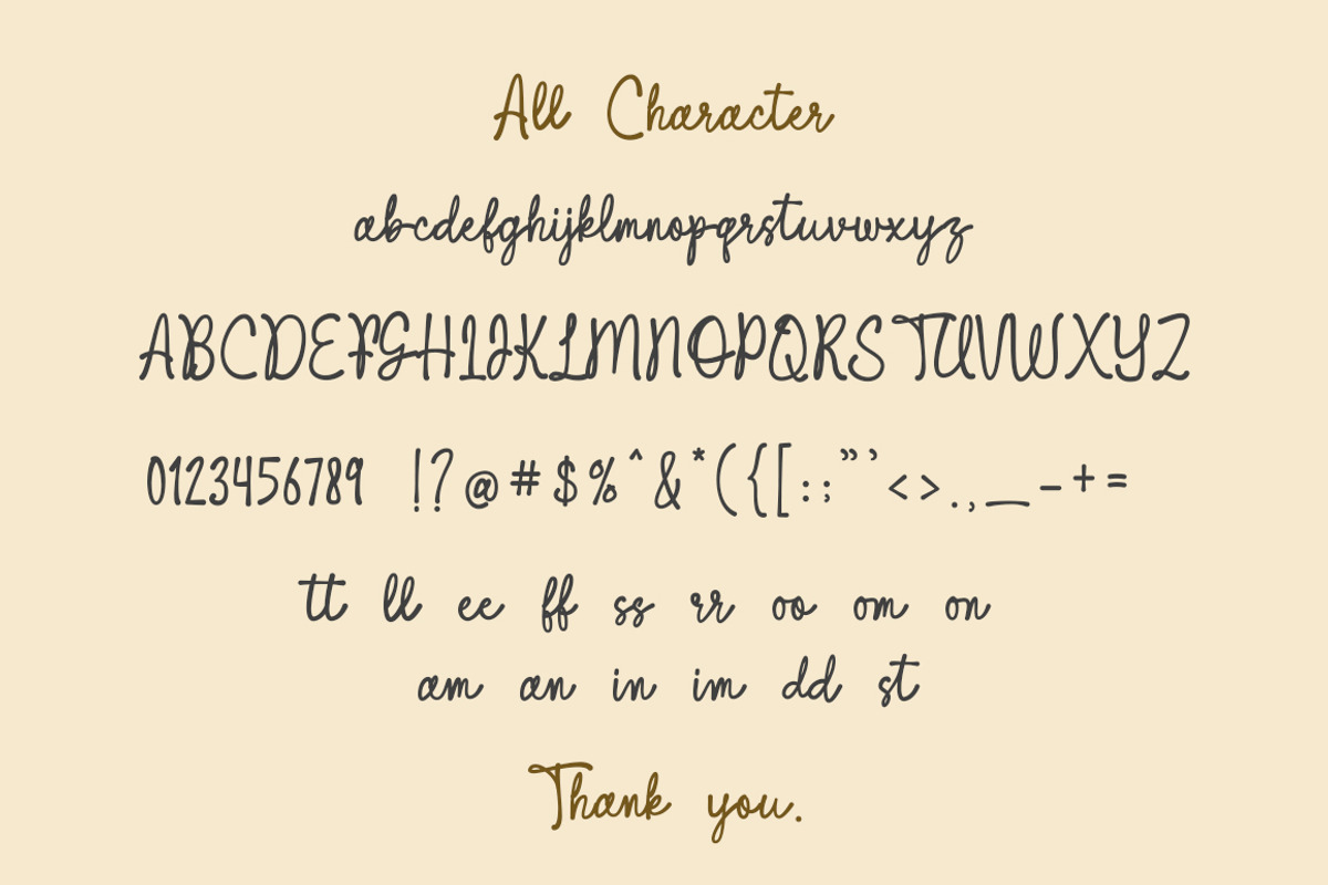 Distant Memories, a Handwritten Font by Bluestype Studio (Photo 6 of 6)
