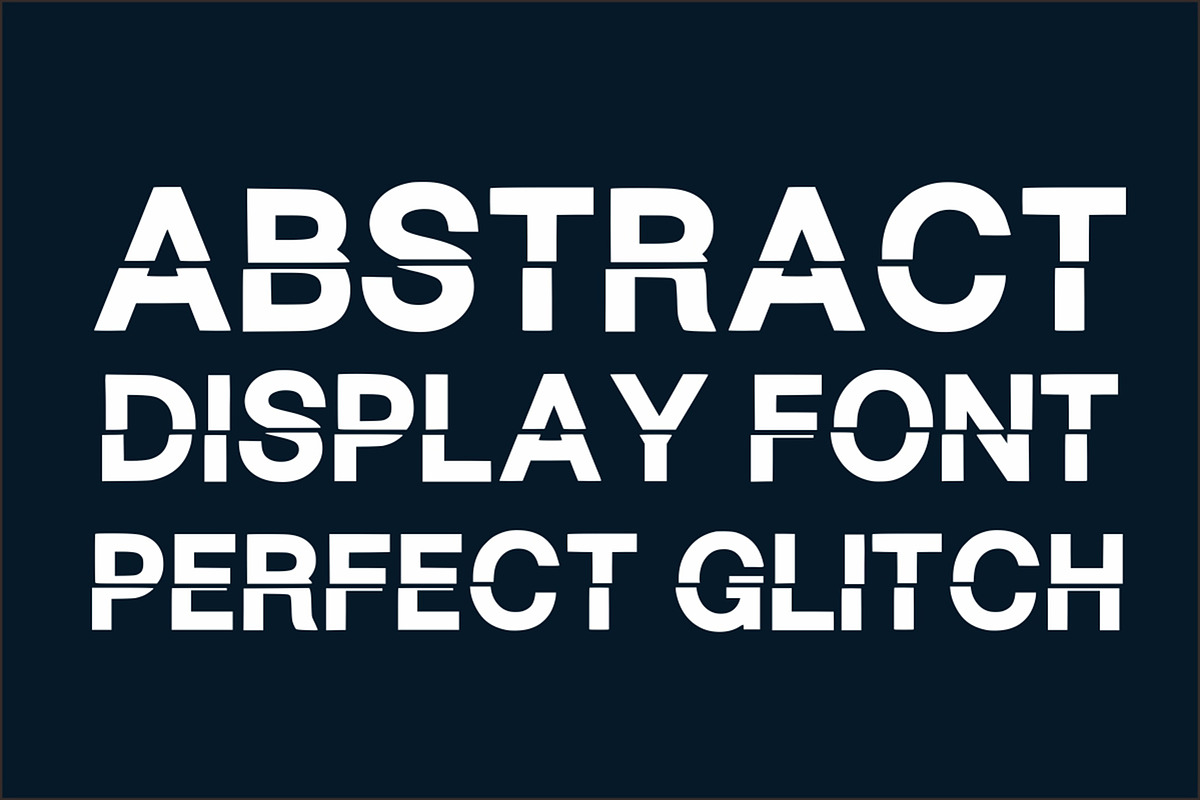 Glitch Pixel -  Glitch Font, a Blackletter Font by Fourteen Letter (Photo 2 of 7)