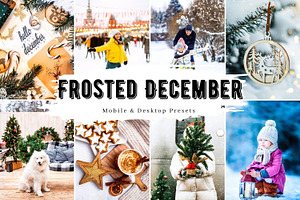 10 Frosted December Lightroom Preset, a Preset Add-On by LucaTheme