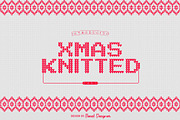 Xmas Knitted, a Font by Beast Designer (Thumbnail 1 of 2)
