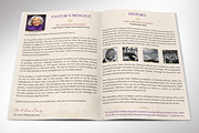 Pastor Appreciation Program Canva, a Brochure Template by Godserv Designs (Thumbnail 3 of 11)