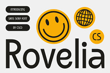 CS Rovelia – Modern Font