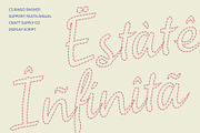 CS Ringo Dashed, a Script Font by Craft Supply Co. (Thumbnail 7 of 8)