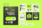 Business Agency Instagram Post, a Social Media Template by Pink Bunny Studio (Thumbnail 2 of 3)