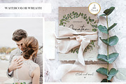 Watercolor EUCALYPTUS Greenery plant, a Decorative Illustration by AnnaTkachi (Thumbnail 7 of 11)