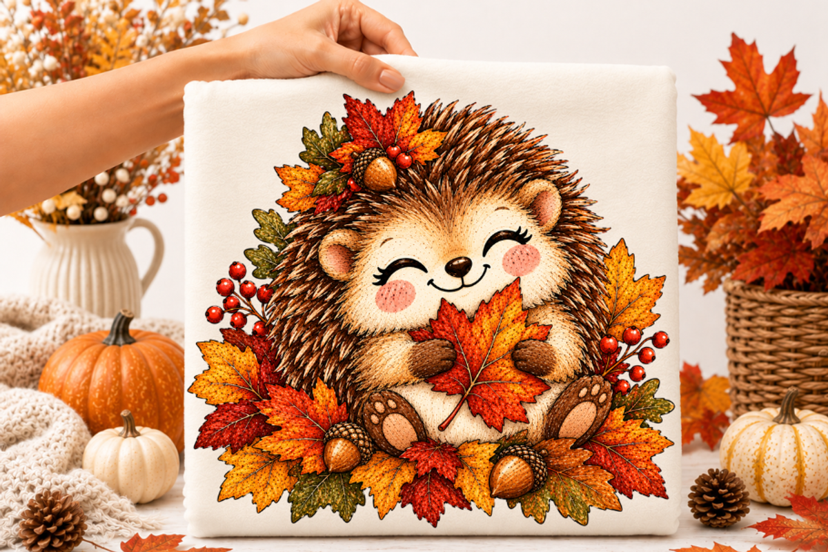 12PNG CUTE FALL CHARACTERS CLIPART, a Seasonal Illustration by Vachira Digital Studio (Photo 5 of 14)