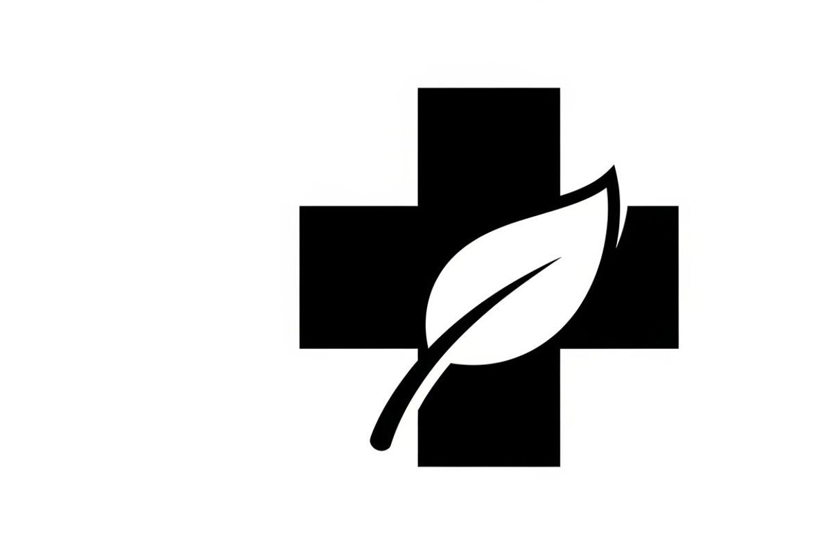 Professional medical cross with logo, an Illustration by Amazin_art (Photo 6 of 21)