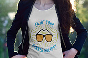 Sumer Retro Labels Bundle, a Branding & Logo Template by DCD Vector Co. (Thumbnail 4 of 12)
