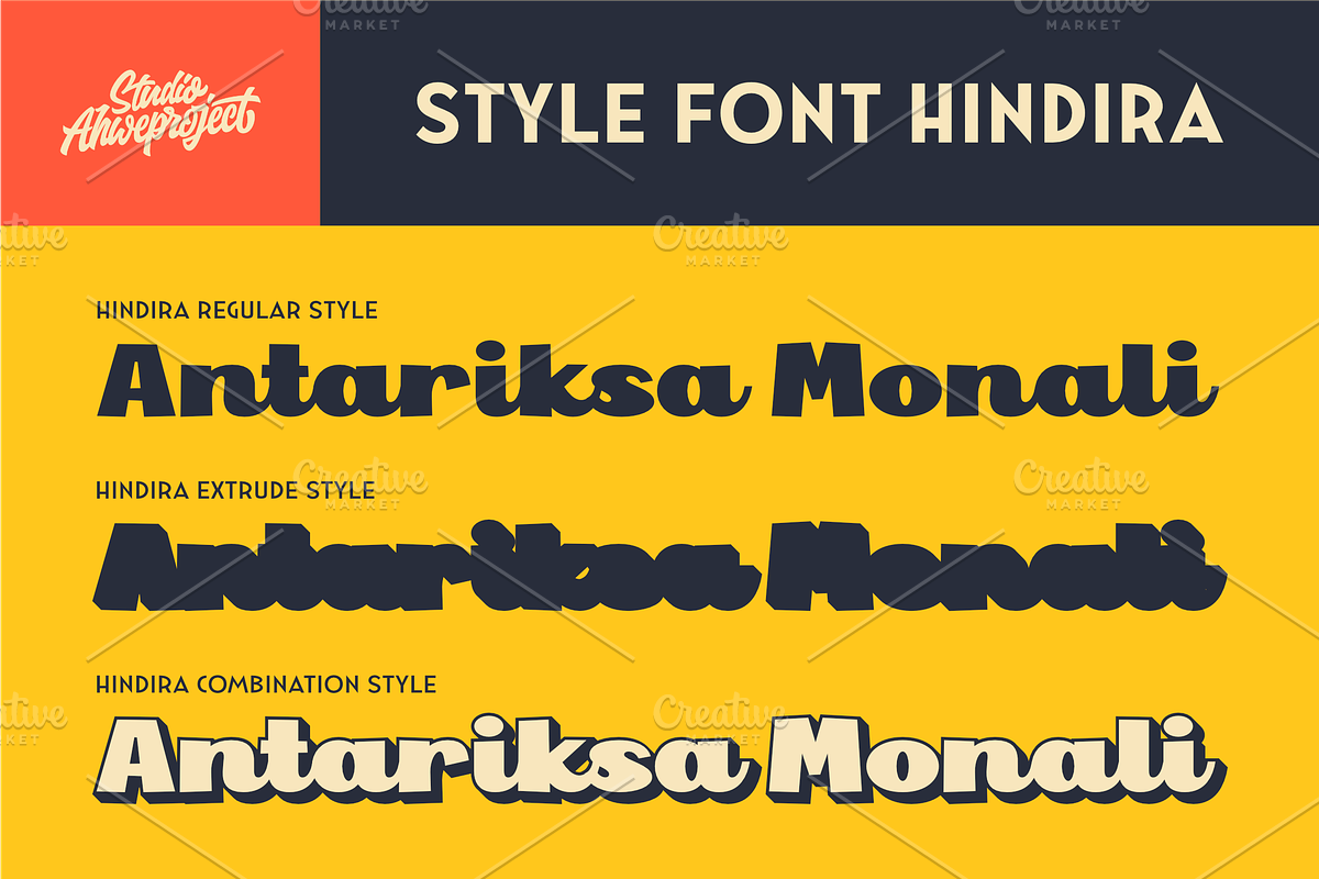 Hindira, a Script Font by ahweproject (Photo 2 of 15)