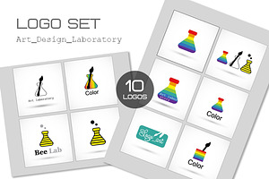 Logo art set