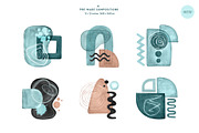 Abstract Shapes - Watercolor, an Object Graphic by Paulina Sara Design (Thumbnail 12 of 18)