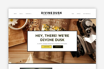 Devine Dusk-WordPress Theme Blog, a WordPress Template by Your Theme Shop