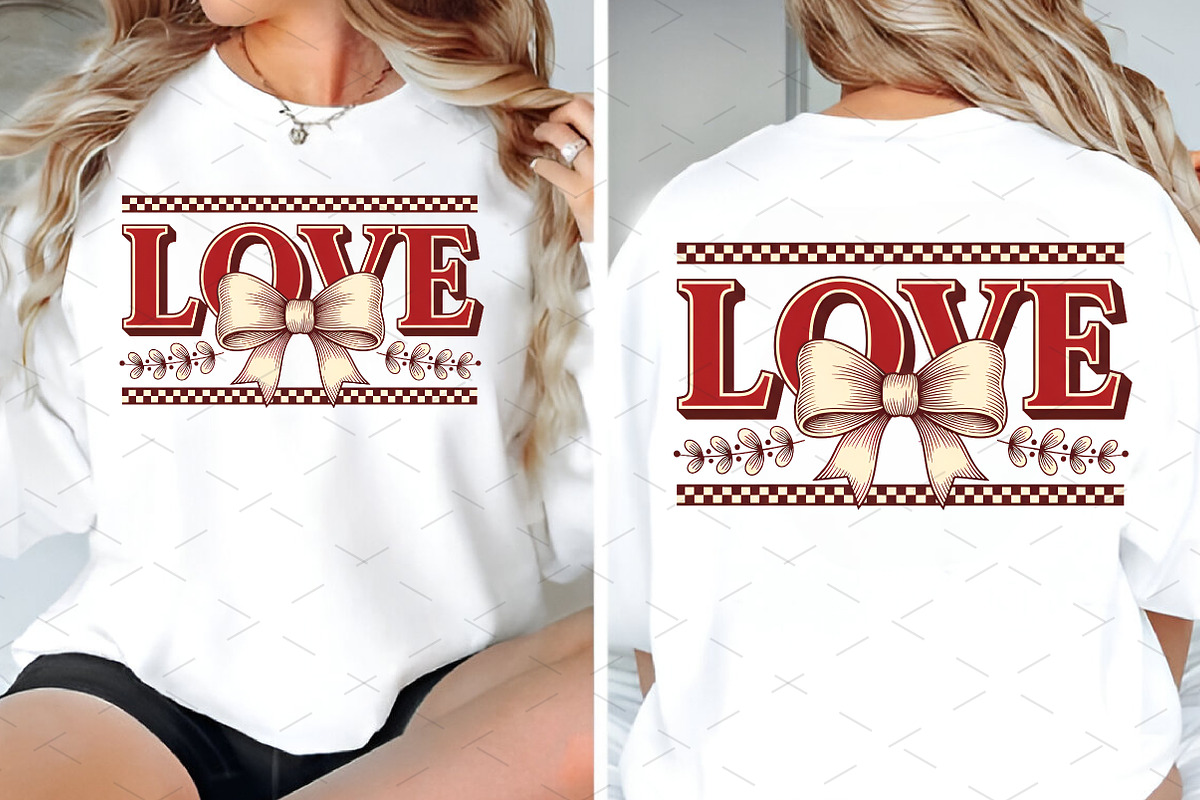 Coquette Valentines Love Design PNG, a Graphic by Libby Wishes (Photo 5 of 7)