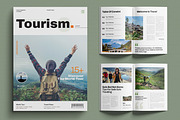 Tourism Magazine Template, a Brochure Template by MightyDesign (Thumbnail 1 of 6)