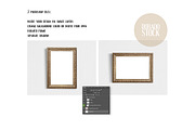 Isolated Old frame Mockups, a Product Mockup by Dorado Stock (Thumbnail 3 of 7)