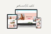 Colorful Shopify Theme | Pink Brunch, a Templates & Theme by Easy Website Themes (Thumbnail 6 of 8)