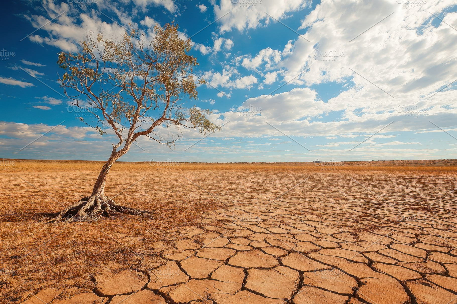 Dry landscape of northern Australia, a Photo by Iftikhar Alam