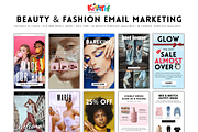 Beauty & Fashion Email Newsletter, a Templates & Theme by wekreatif (Thumbnail 1 of 5)