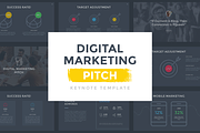 Digital Pitch - Marketer Keynote, a Presentation Template by Slidehack (Thumbnail 1 of 4)