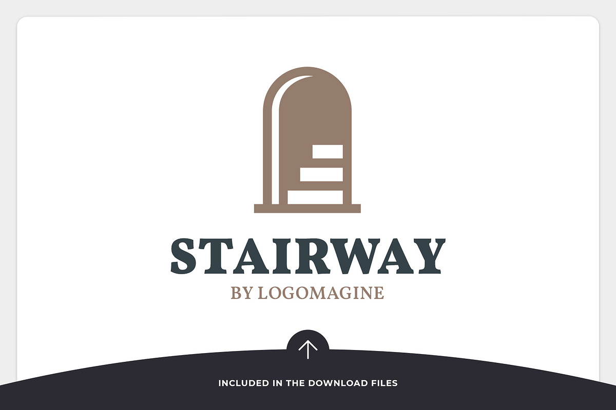 Stairway Logo Template, a Branding & Logo Template by LOGOMAGINE (Photo 11 of 16)